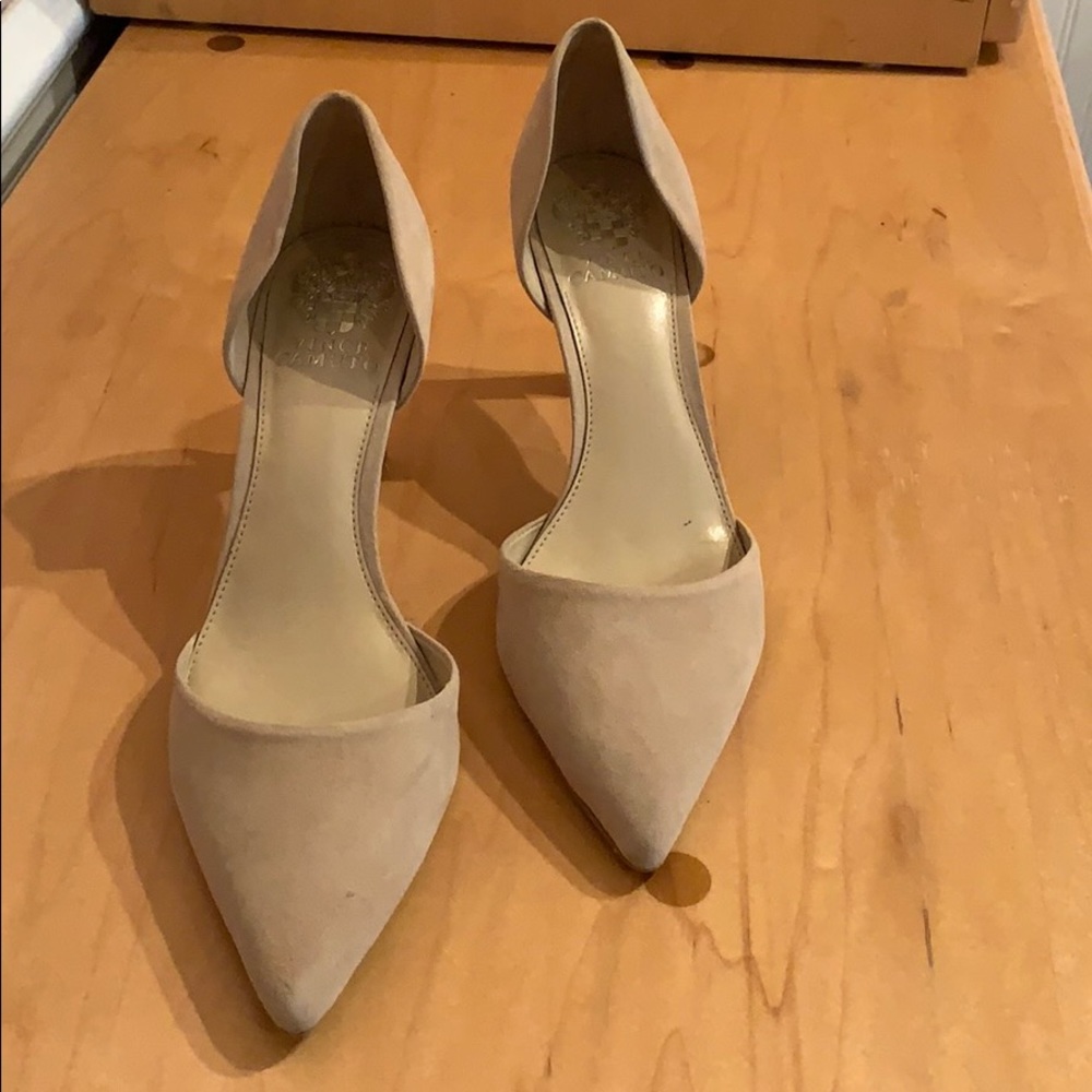 Vince Camino shoes size 9 1/2 peaches suede color